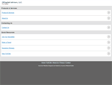 Tablet Screenshot of crcapitaladvisors.com